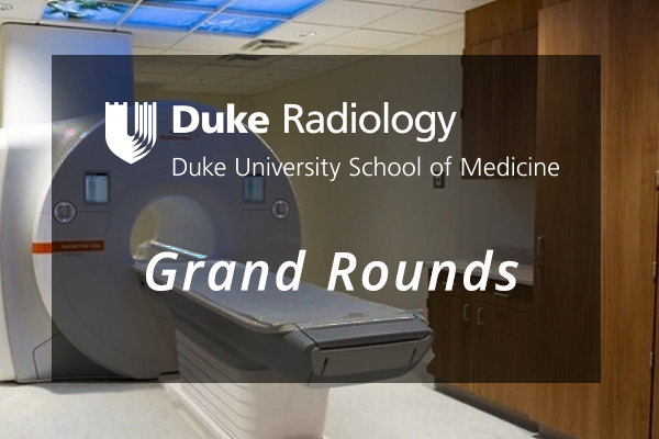 Graphic of Scanner, Duke Radiology Grand Rounds